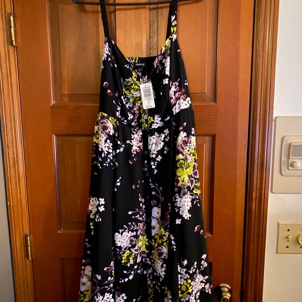 Torrid floral dress